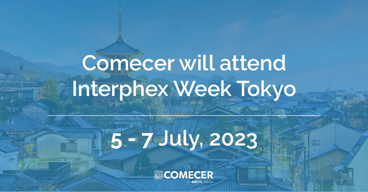 Comecer is attending Interphex Week Tokyo
